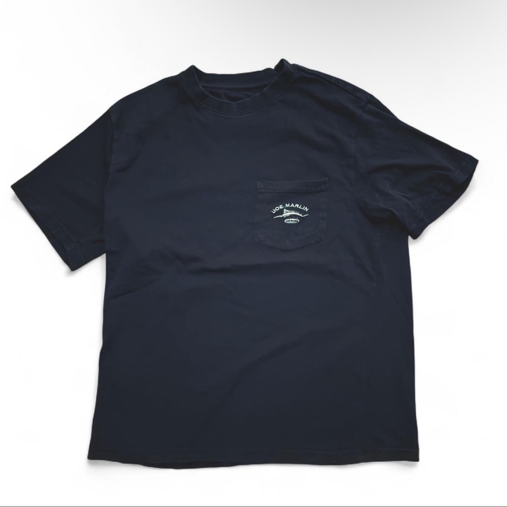 Blue Short Sleeve Crew Neck Tee